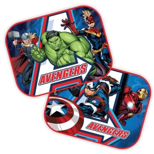 2 stk. Avengers solskærme