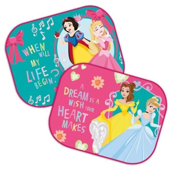 2 stk. Disney Prinsesse solskærme