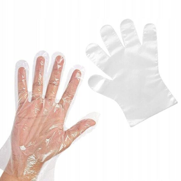 Engangs foliehandsker - 100 stk.