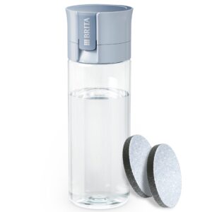 Brita Fill & Go Vital Light Blue – Vandflaske med 2 MicroDisc-filtre