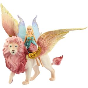 Schleich Bayala – Fe i Flugt på Bevinget Løve (70714)