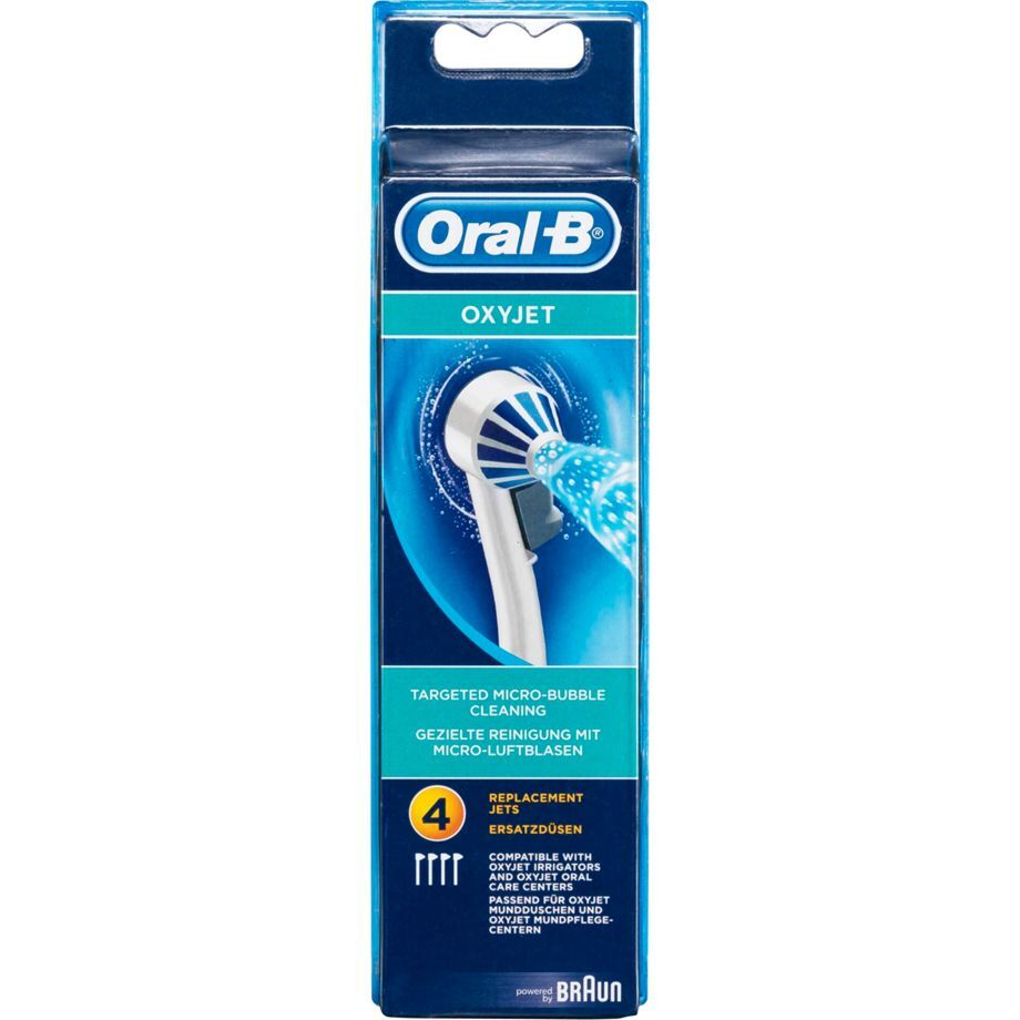 Oral-B OxyJet mundskyllestråler – 4 stk. udskiftningsdyser