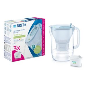 BRITA Style Eco vandfilterkande – glacier blue inkl. 3 filtre