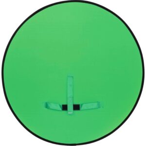 Hama Foldbar Baggrund "Chairy" – Grøn, Ø 130 cm