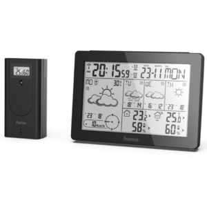 Hama Weather Forecast Center Meteotime , black 186369