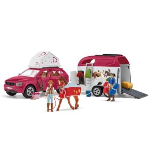 Schleich Horse Club Hesteeventyr med Bil og Trailer (42535)