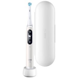Oral-B iO Series 6 Elektrisk Tandbørste – Hvid med Etui