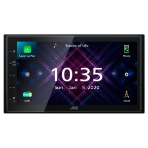 JVC KW-M565DBT – DAB+ mediemodtager med CarPlay & Android Auto