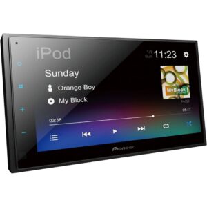 Pioneer DMH-A340DAB 2-DIN digital medieafspiller med 6,8" touchskærm, DAB+ og Bluetooth