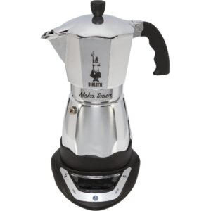 Bialetti Moka Timer 6-kops – Elektrisk Espressokande med timerfunktion