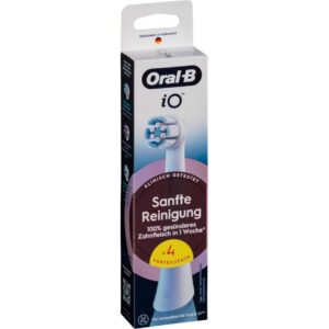Oral-B iO Børstehoveder – Skånsom Rengøring (4 stk.)