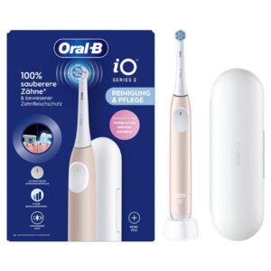 Oral-B iO Series 2 Calm Pink med rejseetui