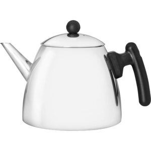 Bredemeijer Duet Classic II Tekande – 1,2 L (Rustfrit Stål / Sort)