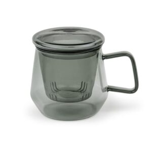 Bredemeijer Tea for one Livorno 350ml Glass black 165041